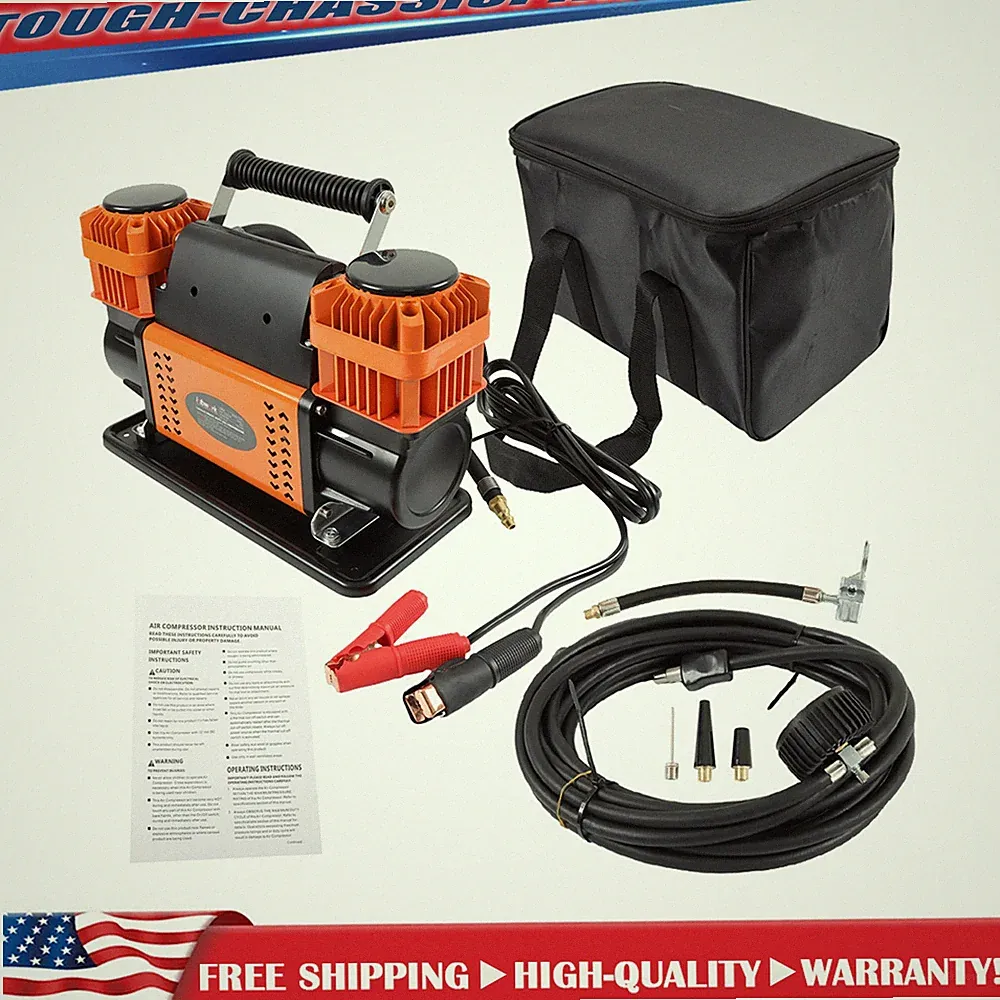 12V Heavy Duty Portable 150PSI Air Compressor for Truck Auto Tire Inflator Pump