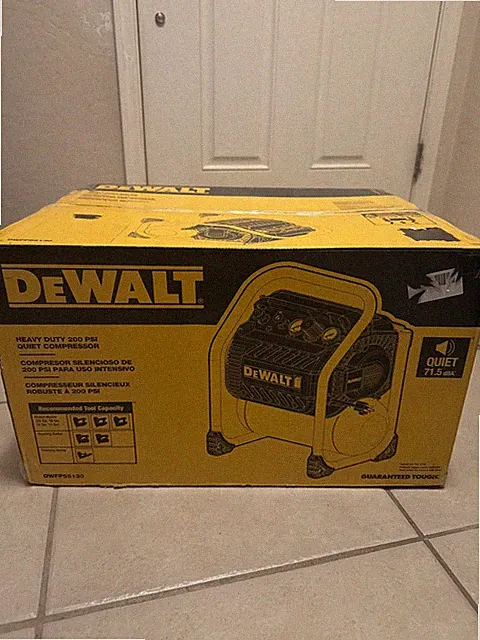 Dewalt 2.5Gal Portable Electric Heavy Duty 200PSI Quiet Air Compressor DWFP55130