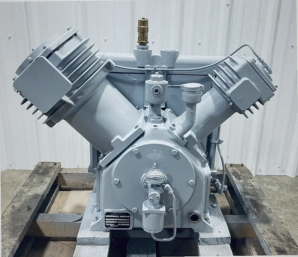 Gardner Denver VLAG9A Heavy Duty Reciprocating Compressor 20/30 HP 175 PSI