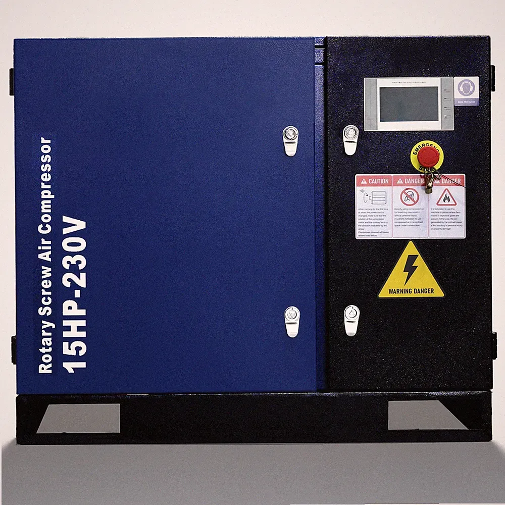 Heavy Duty 15HP Rotary Screw Air Compressor 56 CFM 125PSI 230V 3PHASE 60HZ