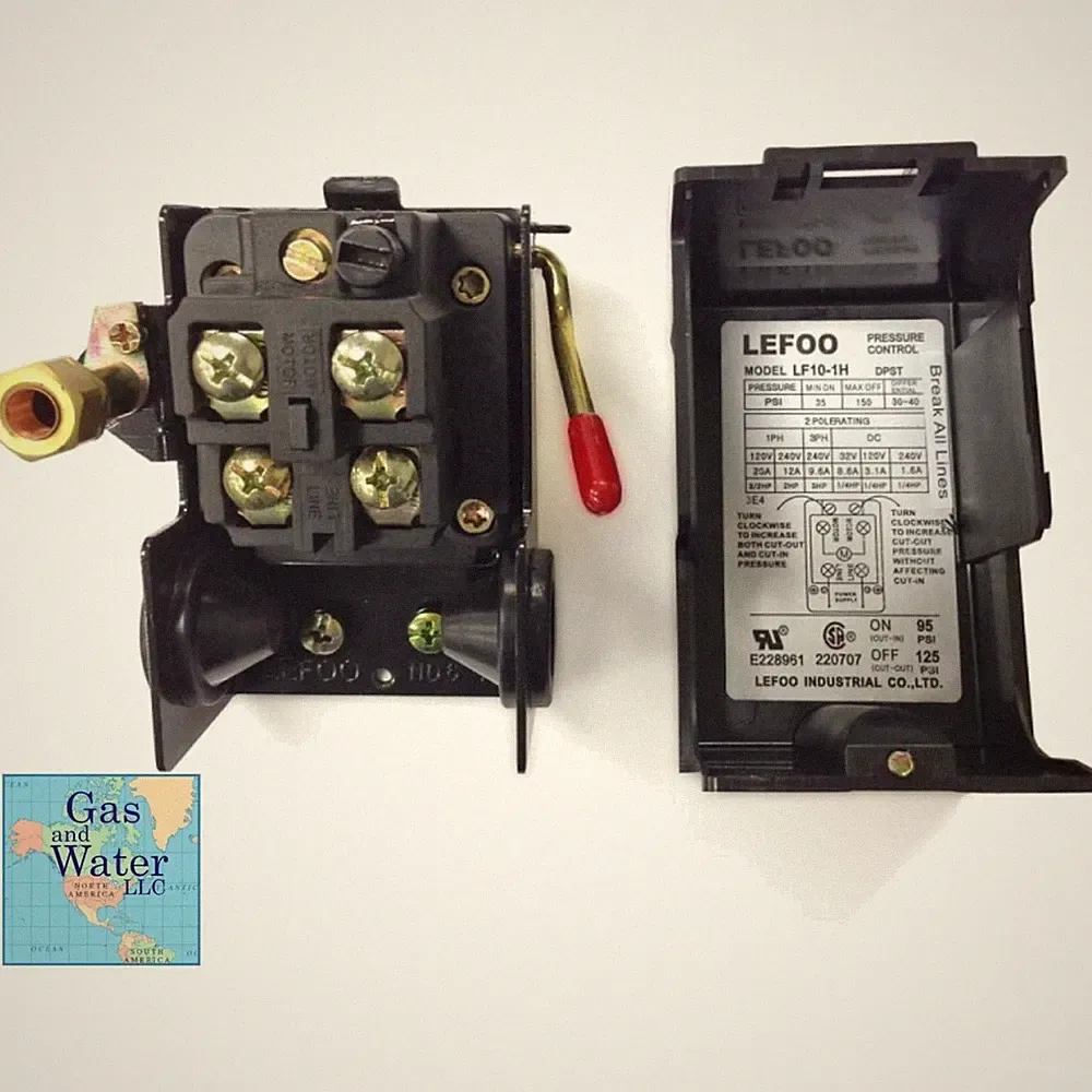 Heavy Duty Pressure Switch 95-125 PSI for Air Compressor