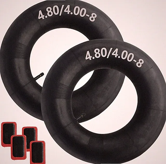 Heavy duty wheelbarrow tire inner tube replacement