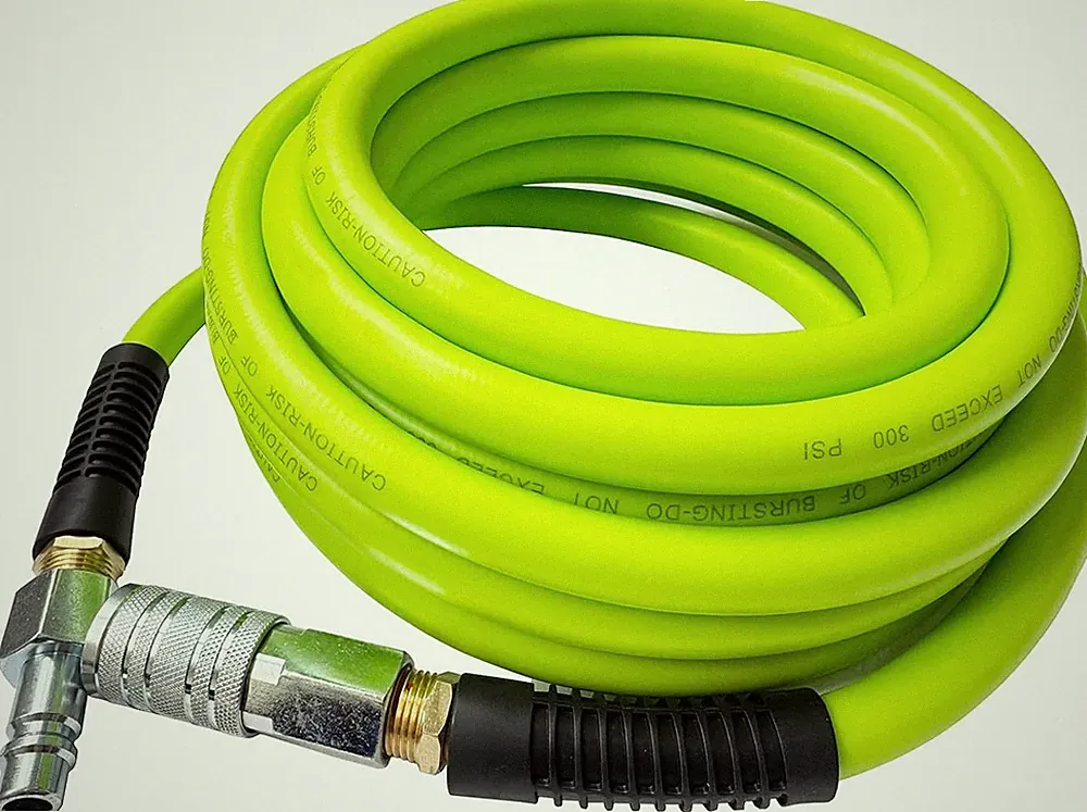 Hybrid Air Hose 1/2”ID X 50FT, Burst 900PSI, Durable, Heavy Duty, Flexible, 1/2"