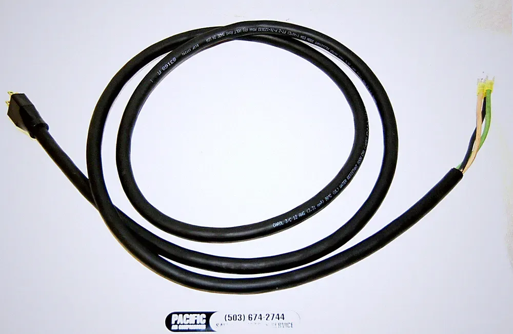 ROLAIR HEAVY DUTY POWER CORD # 170 115 VOLT 12 GAUGE 3 WIRE